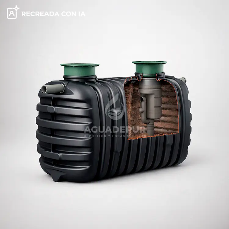 Fosa filtro oneZero Compact - aguadepur