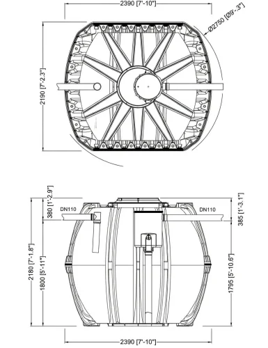Esquema-Fosa-filtro-oneZero-Carat